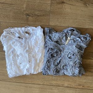 Emma and Sam • Distressed Tees • OVERSIZED